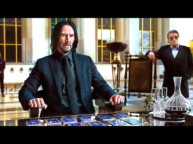 The Card Game Scene | John Wick: Chapter 4 | CLIP