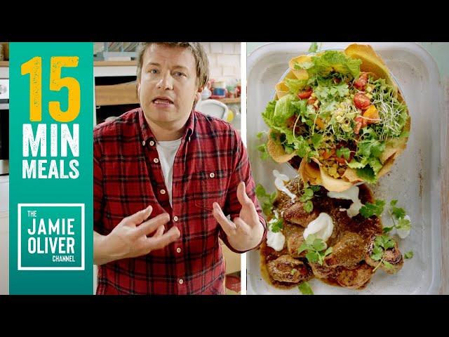 Jerk Pork Recipe | Jamie Oliver's 15 Minute Meals Full Episode