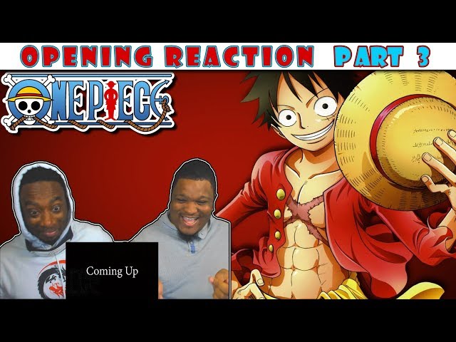 One Piece - Openings 11-16 [PART 3] [BLIND REACTION]