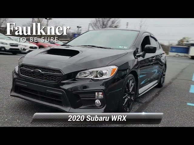 Certified 2020 Subaru WRX Premium, Bethlehem, PA L9832026