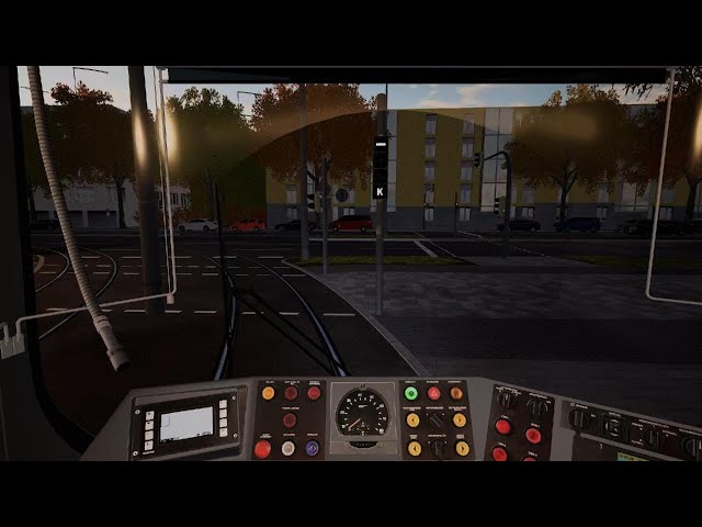 Tram Sim München 23 Schwabing Nord nach Münchner Freiheit und zurück