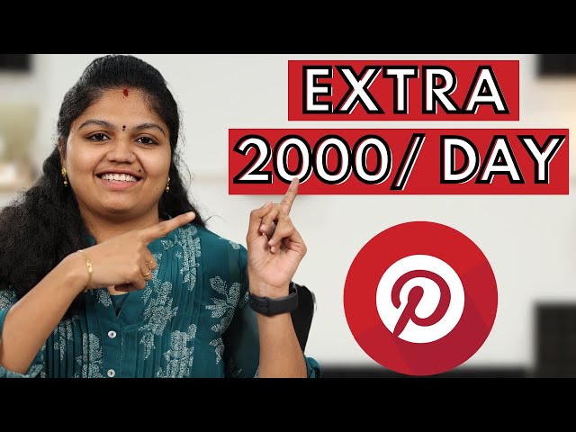 How to Earn Extra 2000/Day with Pinterest (Beginners Guide) | Tamil