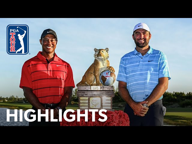 Scottie Scheffler’s winning highlights from Hero World Challenge | 2023