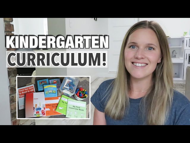 KINDERGARTEN HOMESCHOOL CURRICULUM PICKS 2023/24! | MINIMAL & SIMPLE