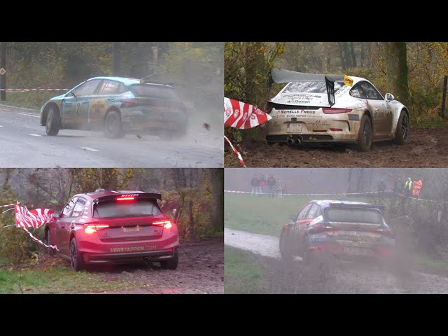 Rallye Des Crêtes 2024 | Slippery Corner - Mistakes - Pure Sound