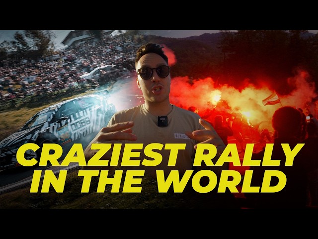 We brought our new rallycross car to the craziest rally in the World | RALLY LEGEND VLOG