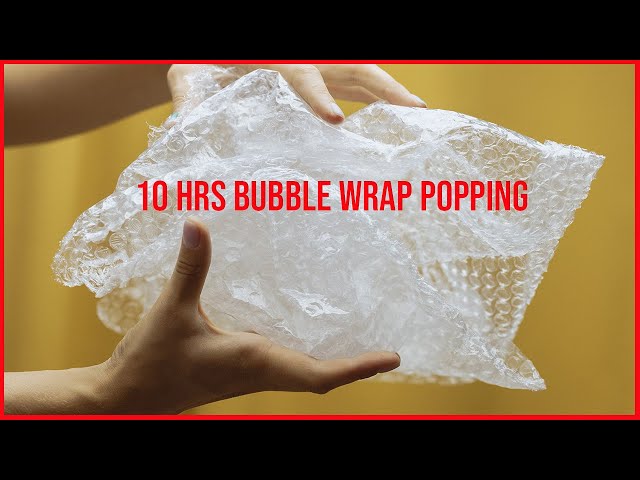 Bubble Wrap Popping for Relaxing & Deep Sleep