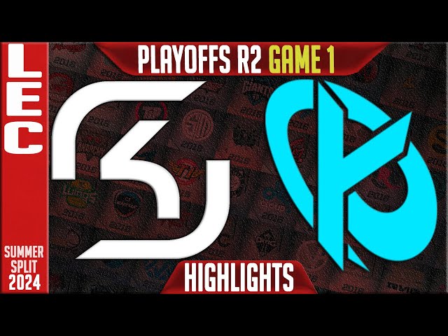 SK vs KC Highlights Game 1 | LEC Playoffs Lower Round 2 Summer 2024 | SK Gaming vs Karmine Corp G1