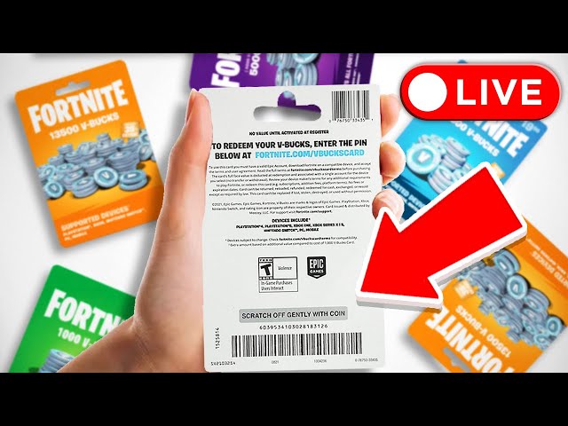 🔴 FORTNITE LIVE GIFTING FREE VBUCKS + BATTLEPASS TO EVERYONE! (FORTNITE V-BUCK GIVEAWAY)