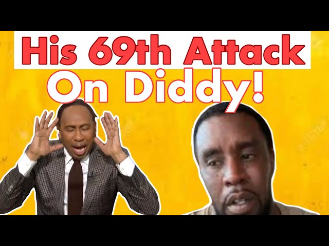 Stephen A Smith Attacks Diddy For The 69th Time!          #diddy #stephenasmith