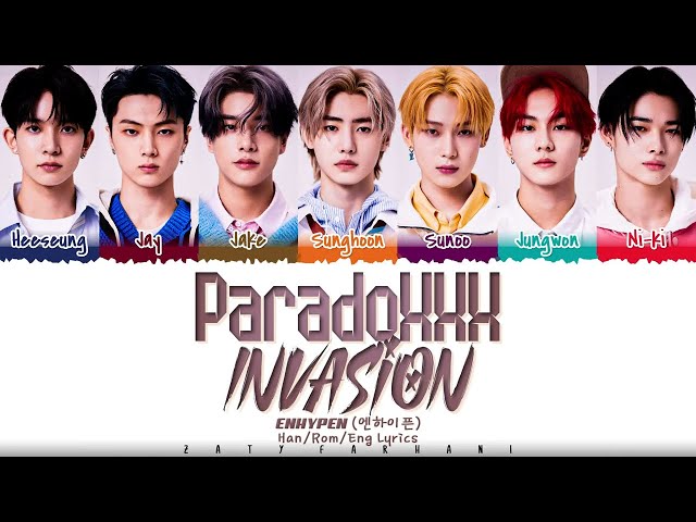 ENHYPEN (엔하이픈) - ParadoXXX Invasion (1 HOUR LOOP) Lyrics | 1시간 가사