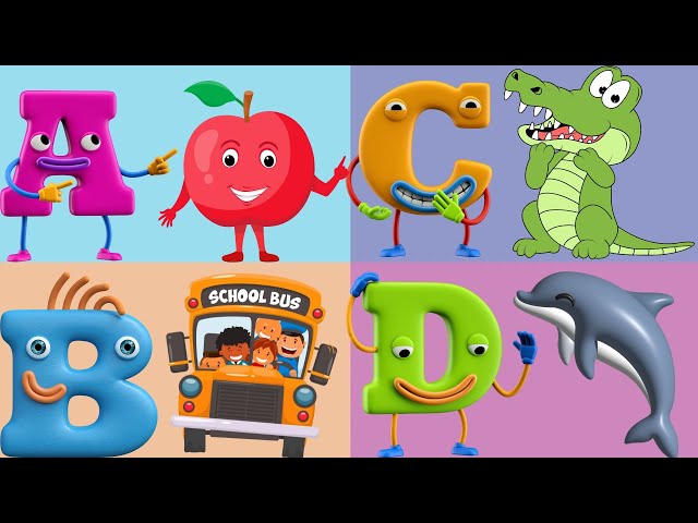 ABC Song for Children | Phonics and Alphabet Learning | Fun Kids Songs & Educational Rhymes