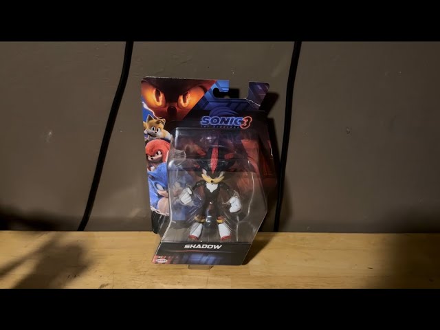 New Sonic The Hedgehog 3 Shadow Action Figure Review