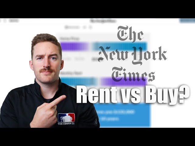 Why I Disagree with the New York Times on Buying vs Renting a Home