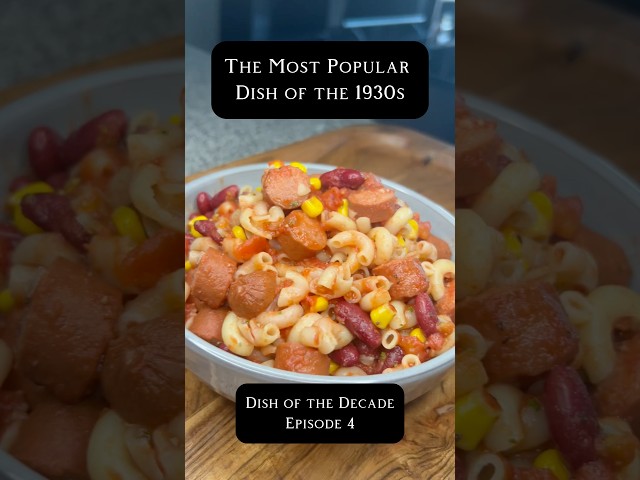 Most popular dish of the 1930s #history #cooking #recipe #1930s #stew #historyfacts #historybuff