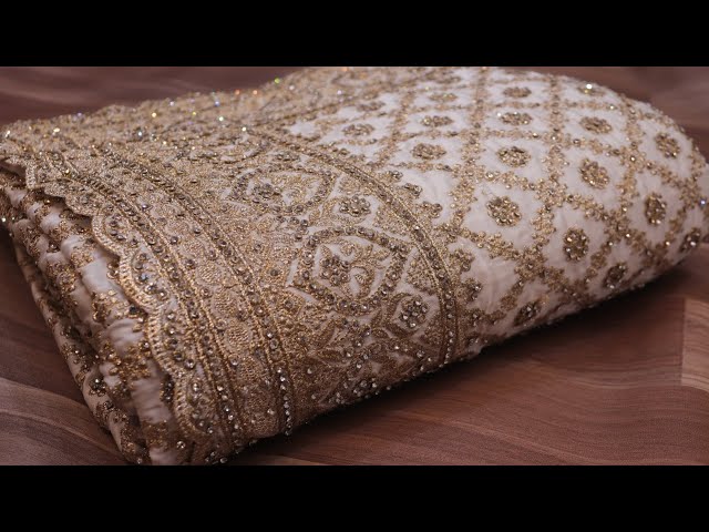 ARNG-3375 “The Ceramic White” Vol 5 Premium Designer Saree||Satin Fabric||Crystals||Zari