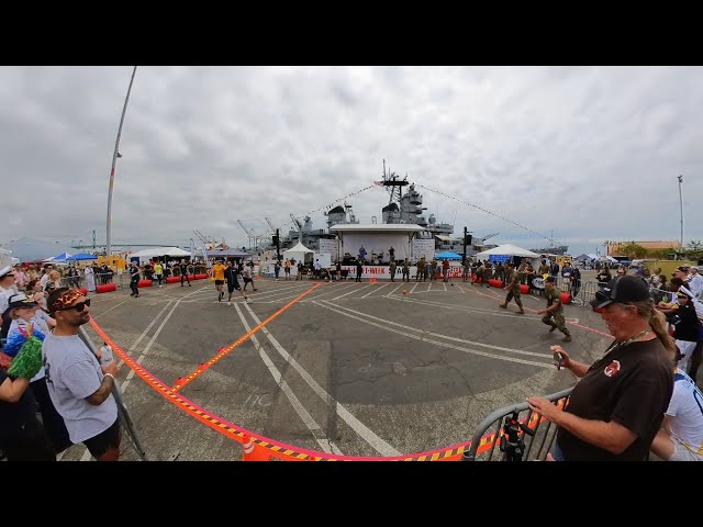 L.A. Fleet Week 2024 Sunday Dodgeball Tournament FOX Sports Elimination Rounds in 4K 360°