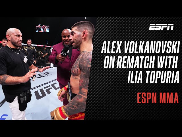 "Madrid sounds really good" | Alex Volkanovski on Ilia Topuria Rematch