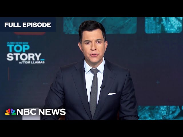 Top Story with Tom Llamas - Oct. 29 | NBC News NOW