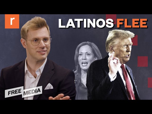 Latino men FLEE Kamala Harris, Trump GAINS MASSIVELY | Free Media