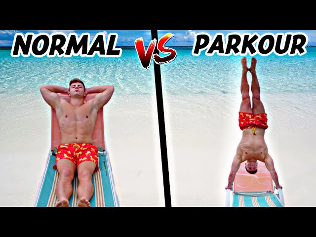 PARKOUR VS NORMAL PEOPLE IN REAL LIFE! (SUMMER EDITION)