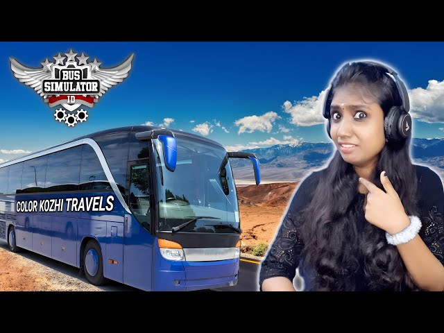 BUS SIMULATOR INDONESIA - I Started Travels From Chennai to America 😂 | Jeni Gaming 2.0