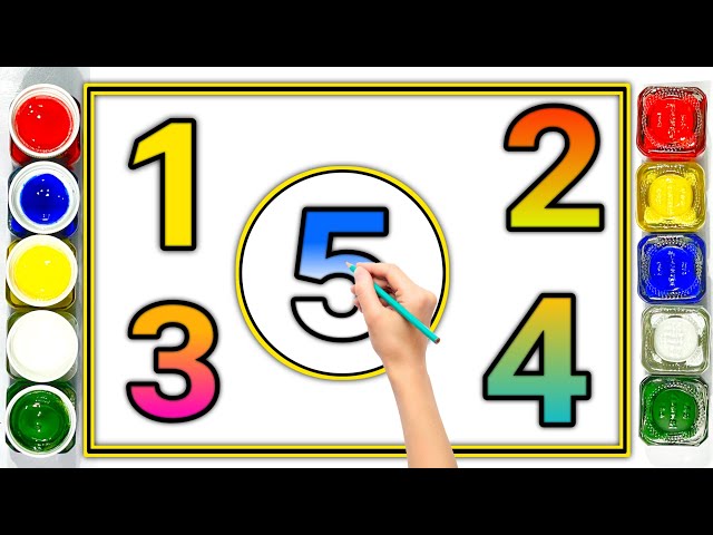 Number Song 1 to 20 | Count to 1-100 | Learn Counting | One To Hundred Counting | 123 Numbers, 1234