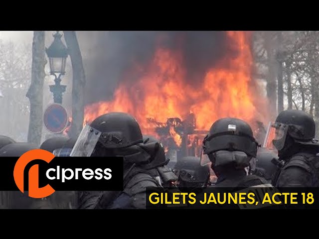 Yellow vests Act 18: scenes of chaos on the Champs-Élysées