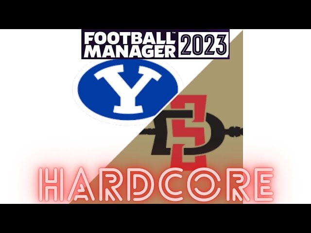 Still not a rivalry, lol | BYU | Back To School | Football Manager 2023 Hardcore Mode