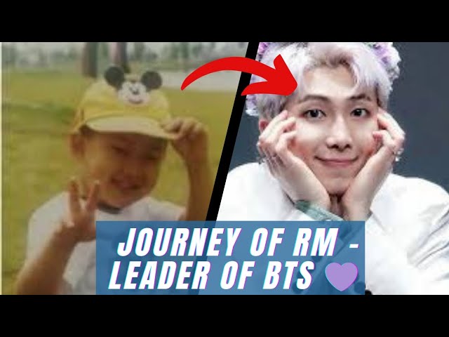 JOURNEY OF RM - BTS 💜💜💜 #bts #army #btsarmy