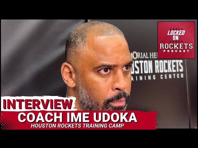 Ime Udoka | Houston Rockets Training Camp Day 3 | 2024-2025 NBA Season