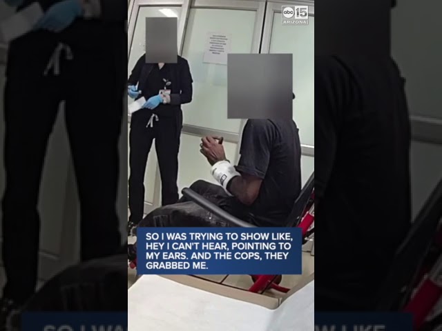 New video shows aftermath of violent arrest of deaf man with cerebral palsy