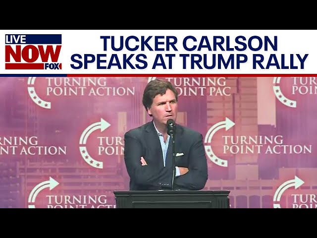 Tucker Carlson delivers remarks at Trump rally in GA  | LiveNOW from FOX