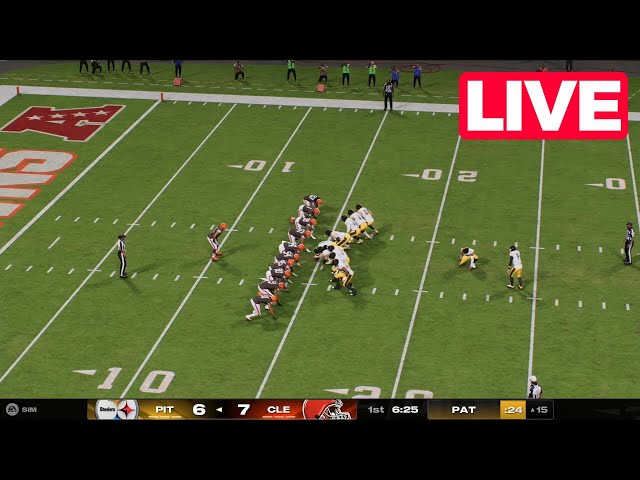 🔴LIVE NOW! Browns vs Steelers | Week 12 Full Game - 2024 NFL 25 EN VIVO