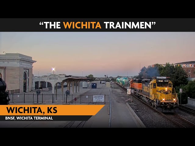 Wichita, Kansas, USA  Virtual Railfan  LIVE !