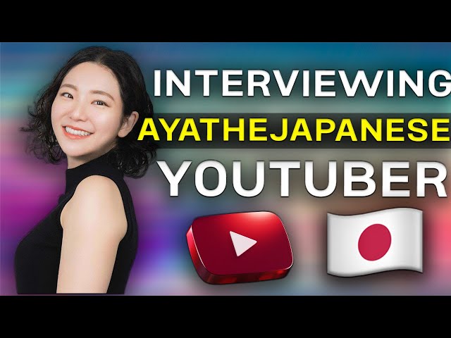 Interviewing @ayathejapanese_jp  Youtuber | IWAM ep. 791