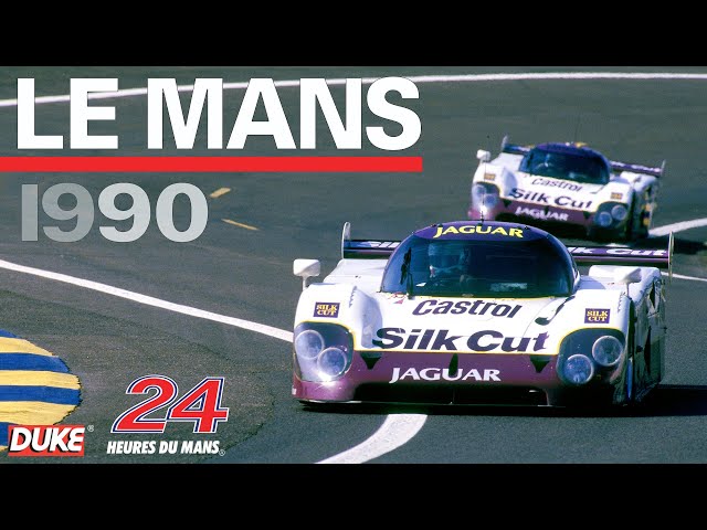 Big Crash at the 1990 Le Mans 24 Hour Race