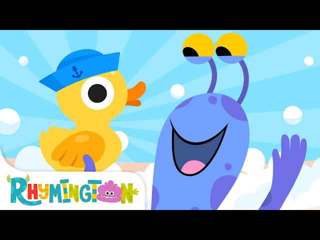 Lucky The Rubber Ducky | Monster Cartoon | Rhymington Square