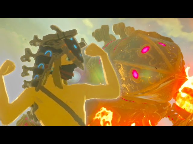 Using ONLY Divine Beasts to BEAT Breath of the Wild!! 🦎 THE FINALE