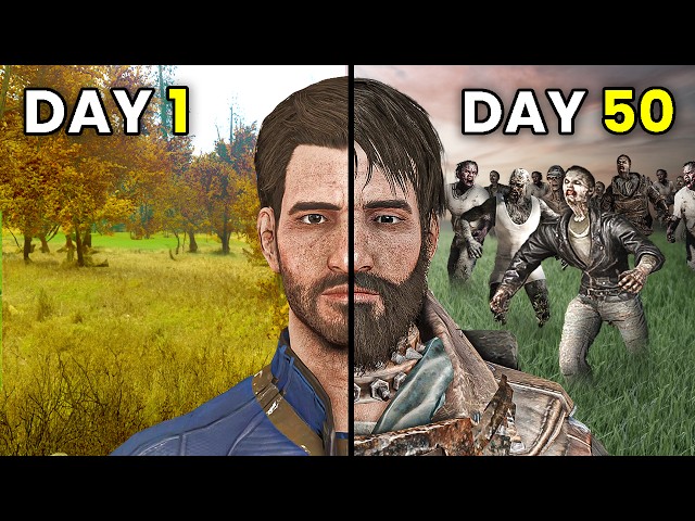 I Spent 50 Days in a Zombie Apocalypse in Fallout 4