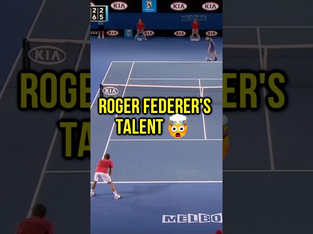 Roger Federer Ridiculous Tweener