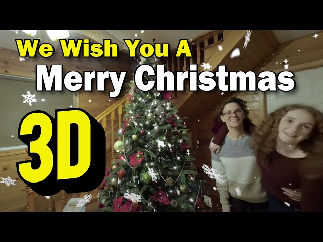 We wish you a Merry Christmas VR video