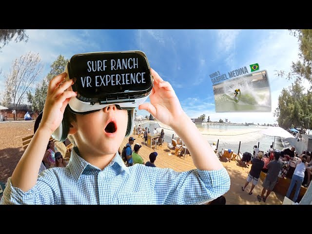 (360-VR) WAVE POOL SURFING EXPERIENCE