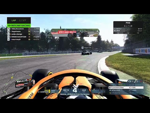 F1 2021 - Italy Full VSC