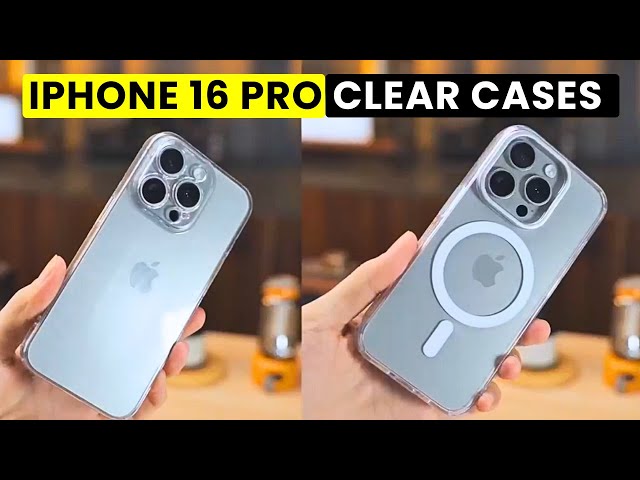 Top 8 Best iPhone 16 Pro Clear Cases!🔥🔥