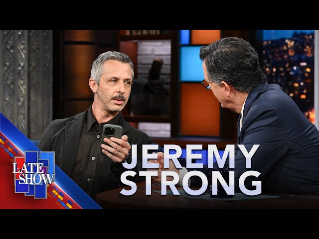 Jeremy Strong Used ChatGPT To Craft A Charming Anecdote For His Late Show Interview