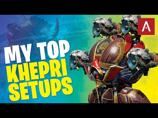 War Robots - Recommended Setups For KHEPRI + Khepri MK3 Gameplay WR