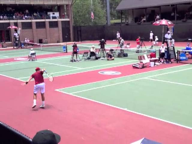 Match Point, Men's NCAA 2012 Singles Final