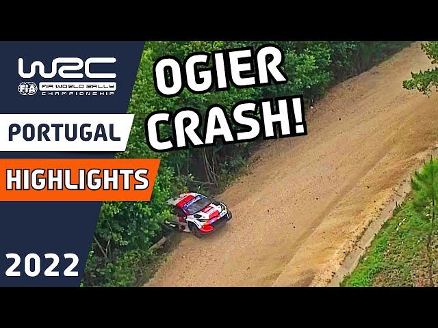 WRC Rally Highlights : Vodafone Rally de Portugal 2022 - Saturday Morning