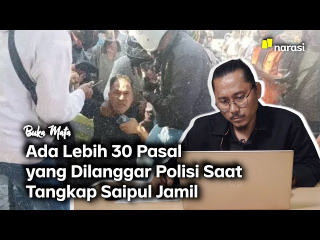 Tangkap Saipul Jamil, Seberapa Banyak Pasal yang Dilanggar Polisi | Buka Mata